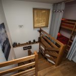 L'escalier et les lits superposés