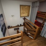 L'escalier et les lits superposés
